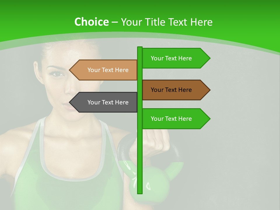 Background Isolated Workout PowerPoint Template