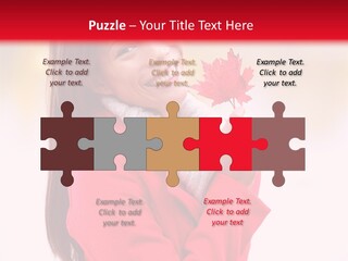 Skincare Red Season PowerPoint Template