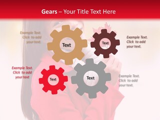 Skincare Red Season PowerPoint Template