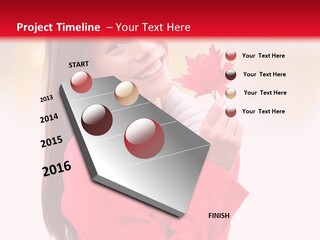 Skincare Red Season PowerPoint Template