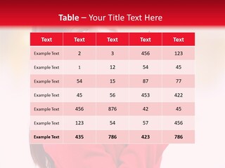 Skincare Red Season PowerPoint Template