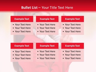 Skincare Red Season PowerPoint Template