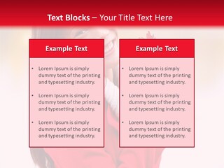 Skincare Red Season PowerPoint Template