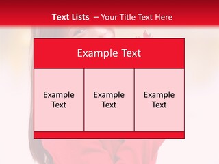 Skincare Red Season PowerPoint Template