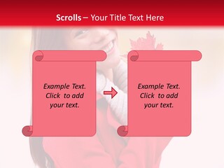 Skincare Red Season PowerPoint Template