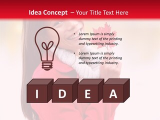 Skincare Red Season PowerPoint Template