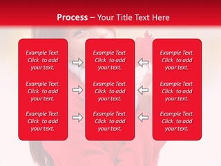 Skincare Red Season PowerPoint Template