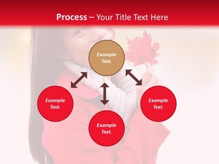 Skincare Red Season PowerPoint Template