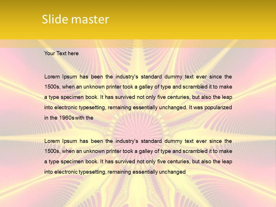 Creative Unique Style PowerPoint Template