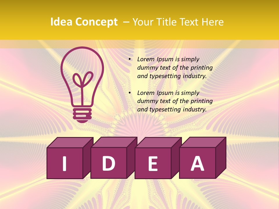 Creative Unique Style PowerPoint Template