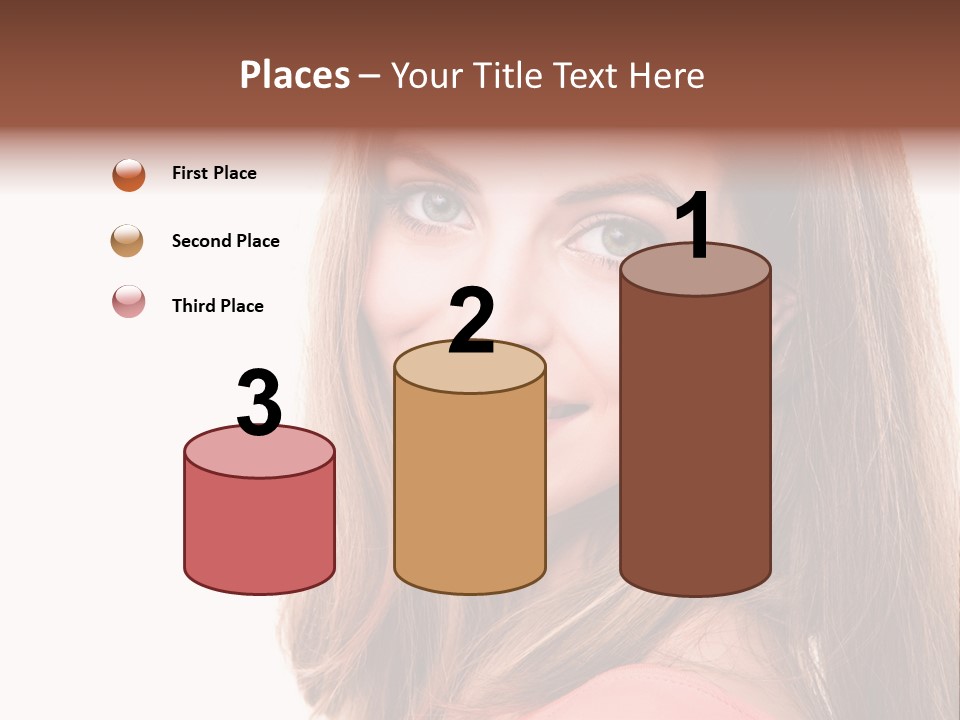 Skincare  Girl PowerPoint Template