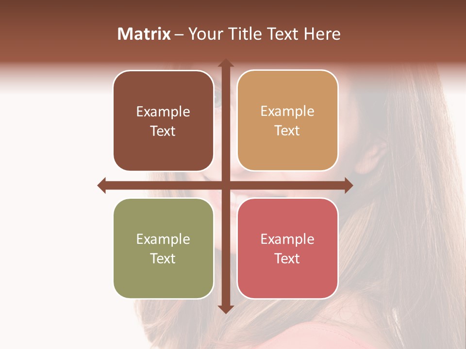 Skincare  Girl PowerPoint Template