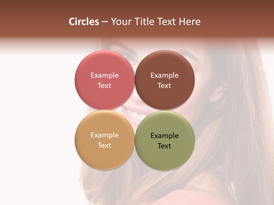 Skincare  Girl PowerPoint Template