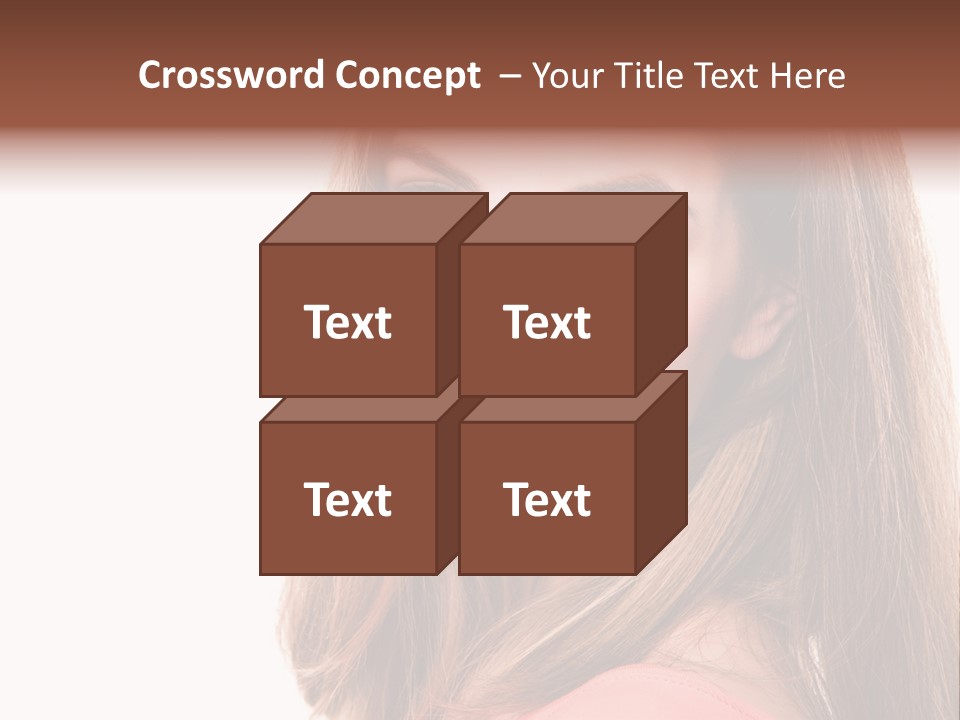 Skincare  Girl PowerPoint Template