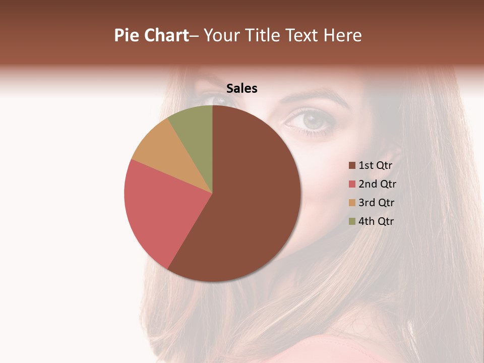 Skincare  Girl PowerPoint Template