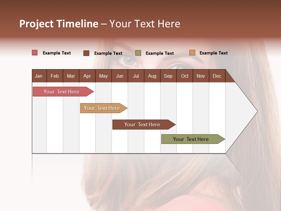 Skincare  Girl PowerPoint Template