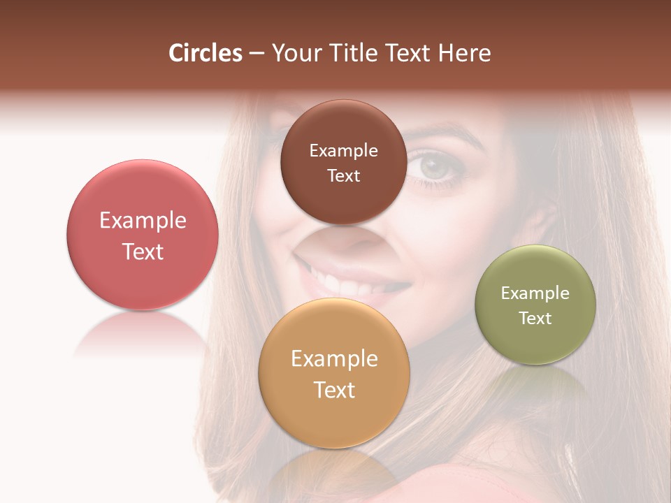 Skincare  Girl PowerPoint Template