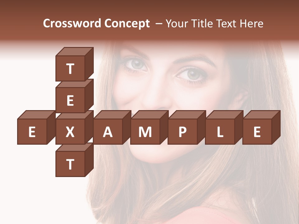 Skincare  Girl PowerPoint Template