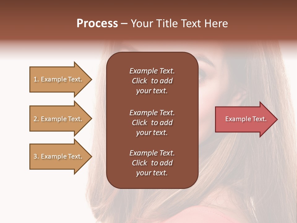 Skincare  Girl PowerPoint Template