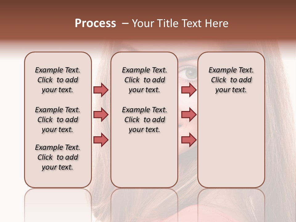 Skincare  Girl PowerPoint Template