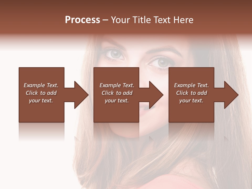 Skincare  Girl PowerPoint Template