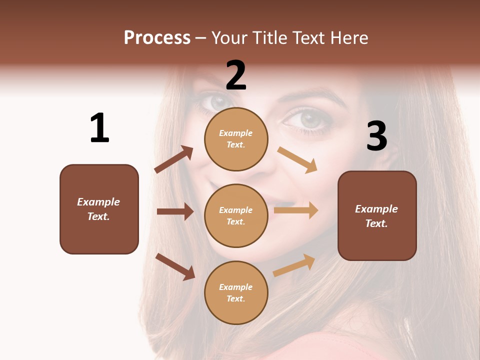 Skincare  Girl PowerPoint Template