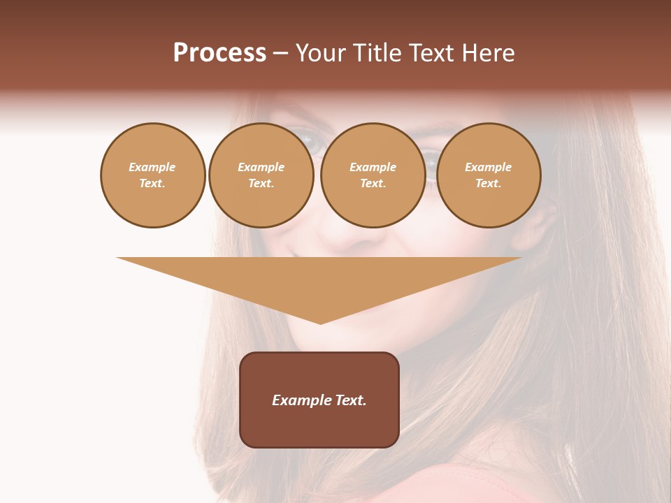 Skincare  Girl PowerPoint Template