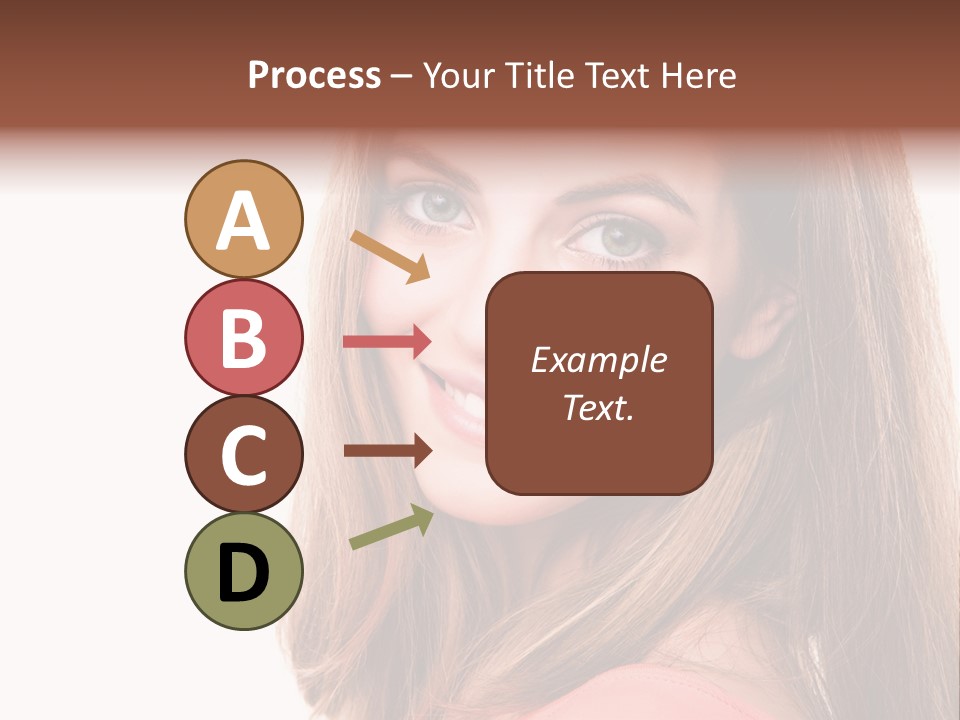 Skincare  Girl PowerPoint Template