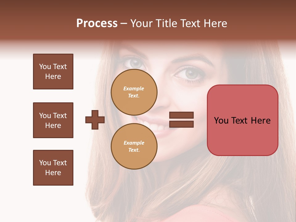 Skincare  Girl PowerPoint Template