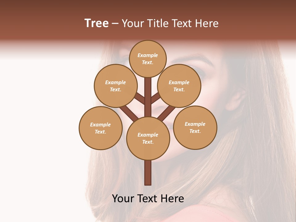 Skincare  Girl PowerPoint Template