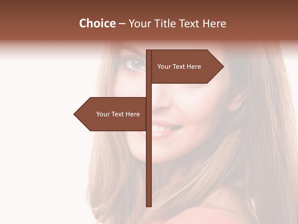 Skincare  Girl PowerPoint Template