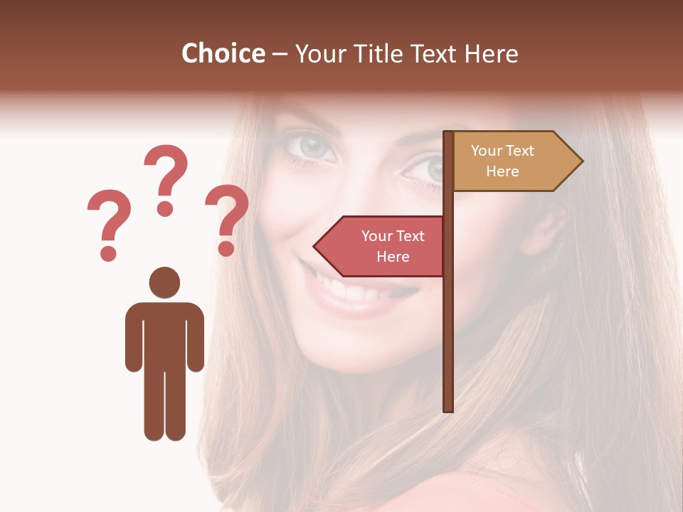 Skincare  Girl PowerPoint Template