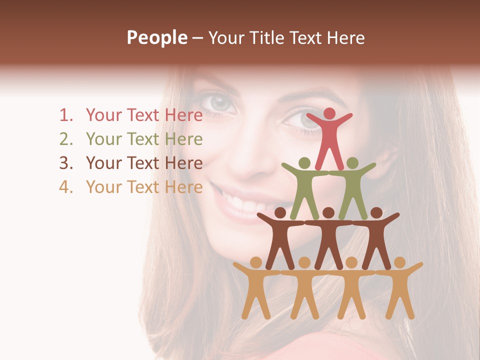 Skincare  Girl PowerPoint Template