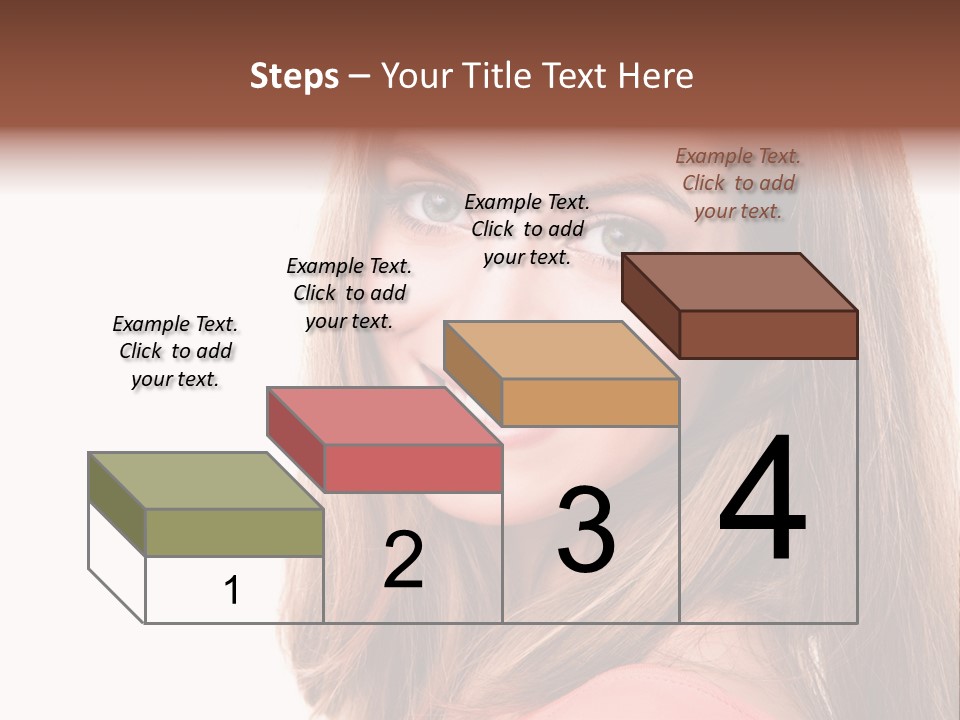 Skincare  Girl PowerPoint Template