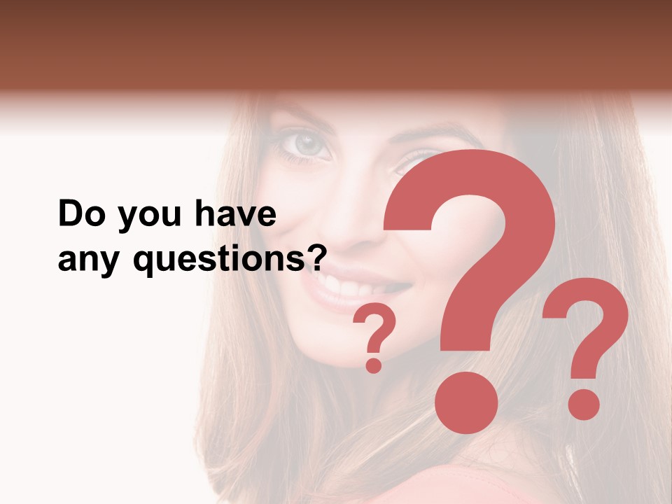 Skincare  Girl PowerPoint Template