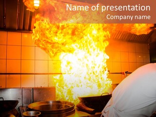 Gourmet Hard Culinary PowerPoint Template