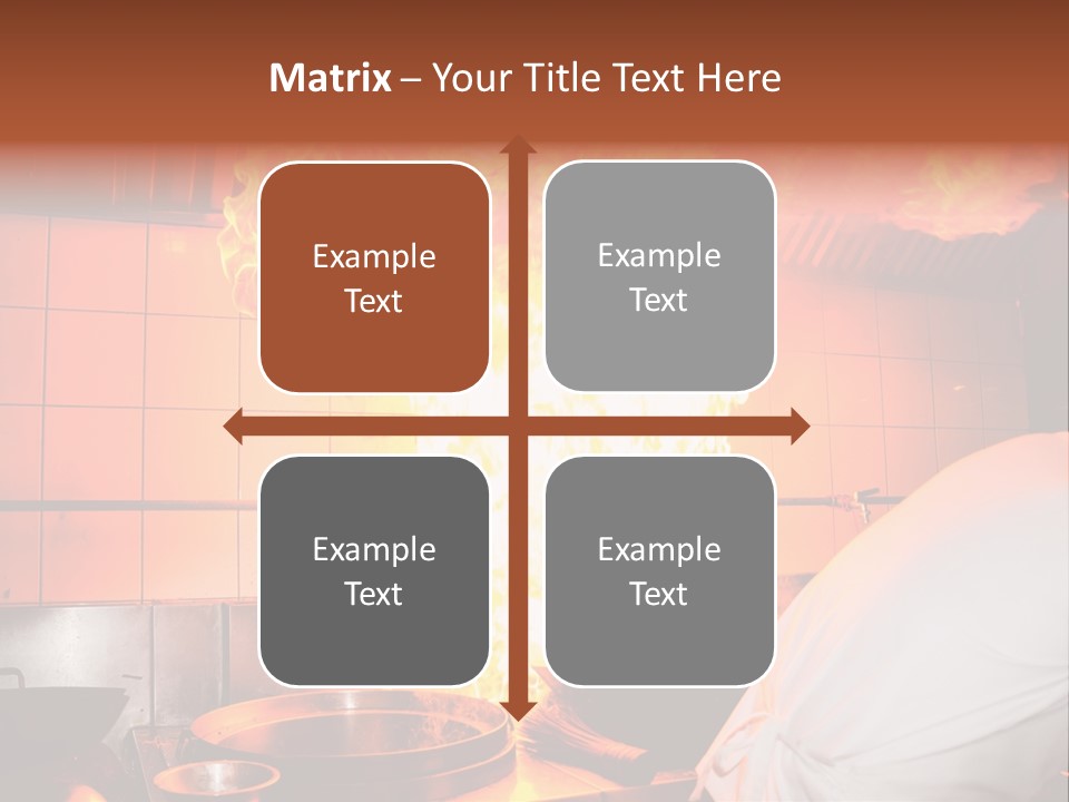 Gourmet Hard Culinary PowerPoint Template