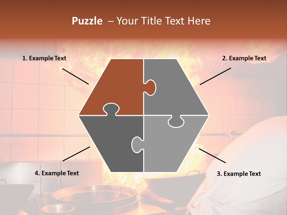 Gourmet Hard Culinary PowerPoint Template