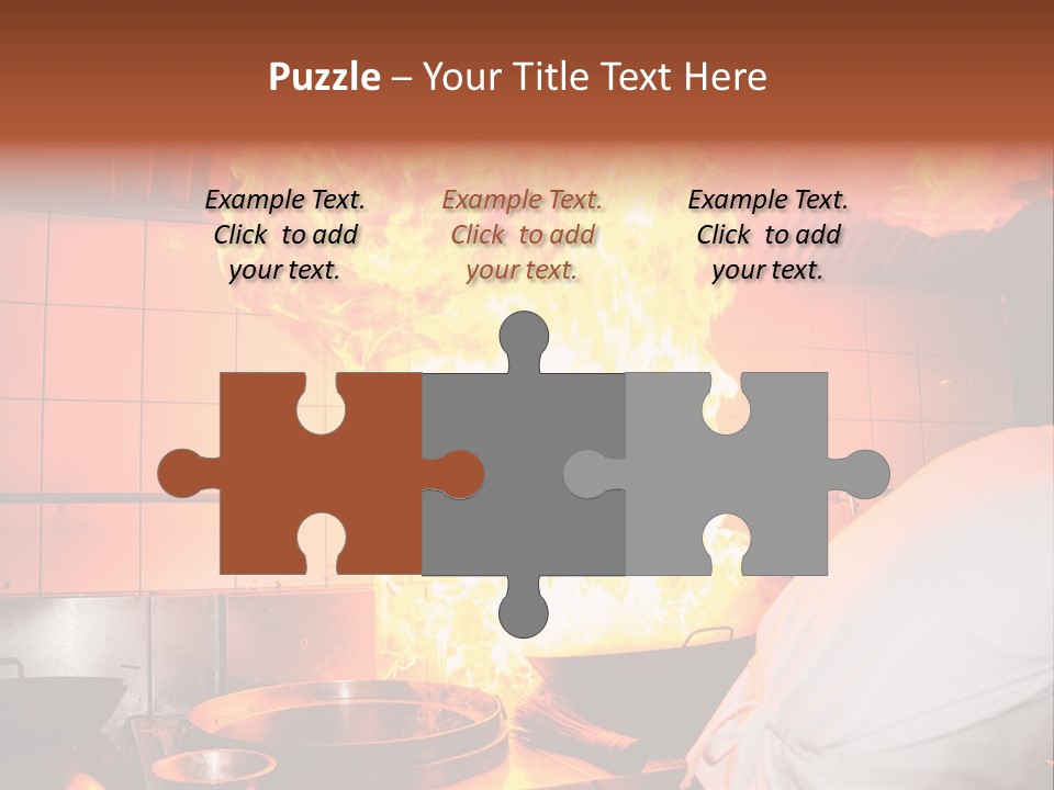 Gourmet Hard Culinary PowerPoint Template