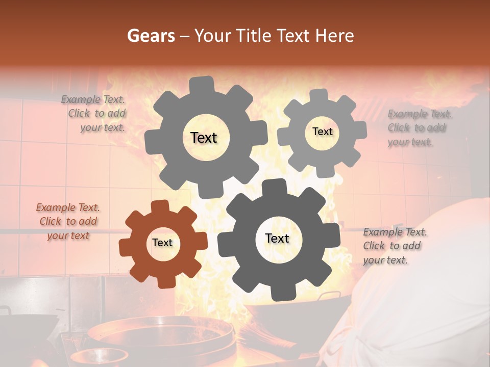 Gourmet Hard Culinary PowerPoint Template