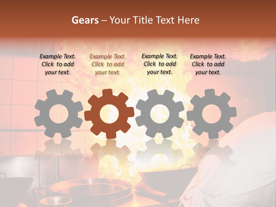 Gourmet Hard Culinary PowerPoint Template