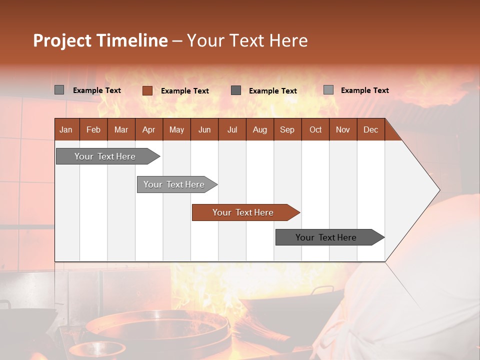 Gourmet Hard Culinary PowerPoint Template