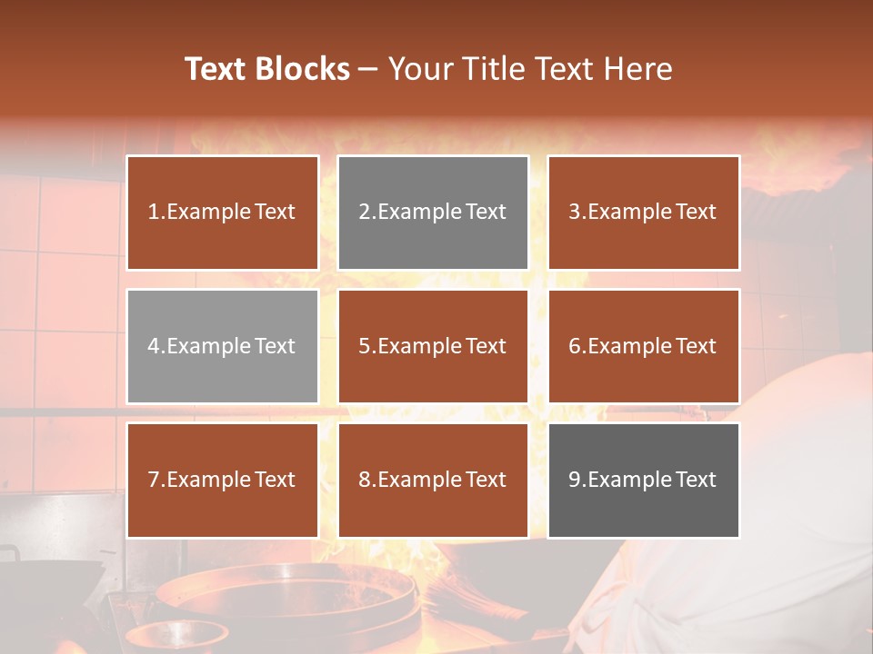 Gourmet Hard Culinary PowerPoint Template