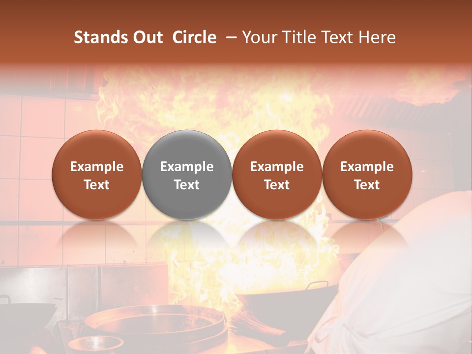 Gourmet Hard Culinary PowerPoint Template