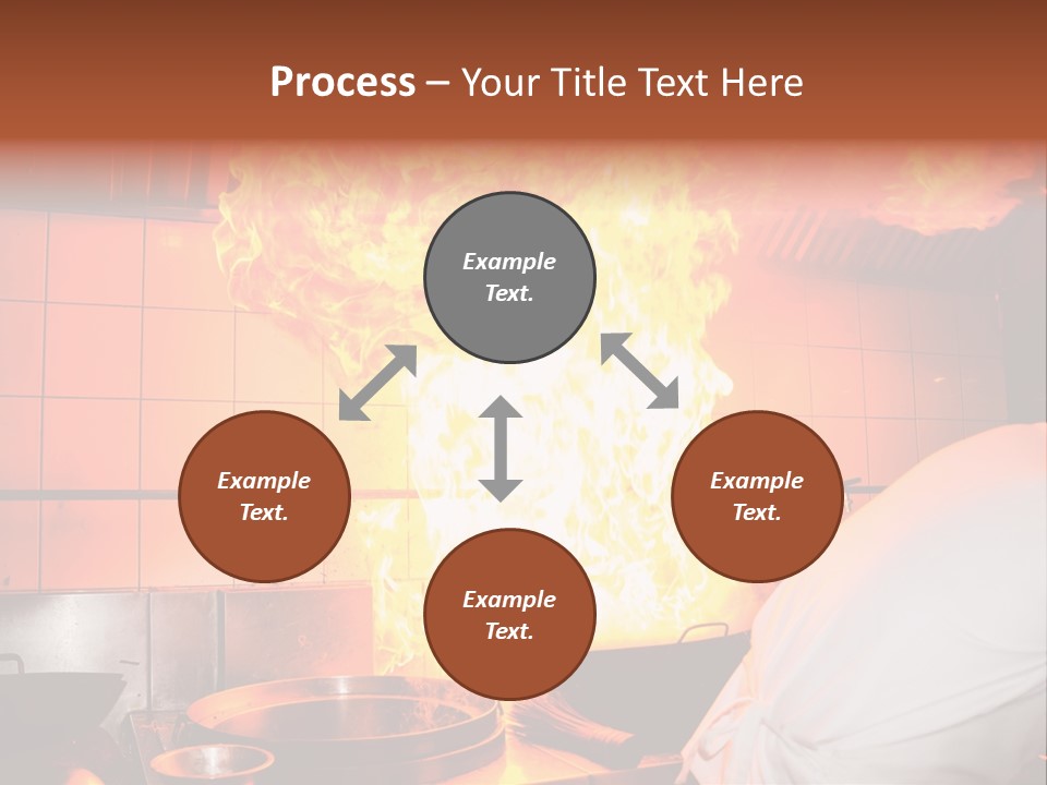 Gourmet Hard Culinary PowerPoint Template