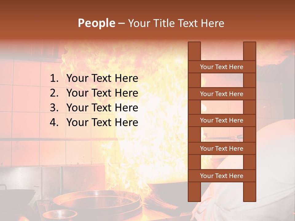 Gourmet Hard Culinary PowerPoint Template