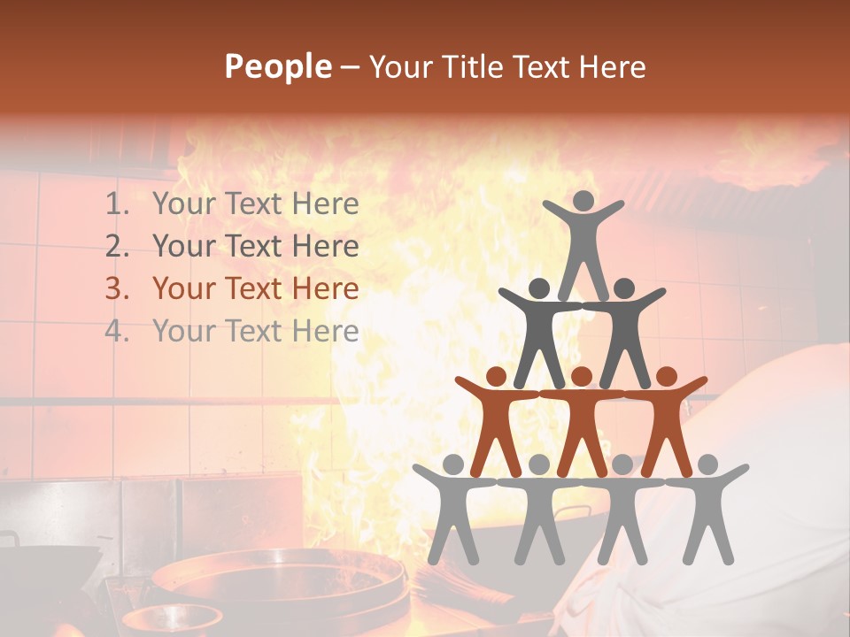 Gourmet Hard Culinary PowerPoint Template