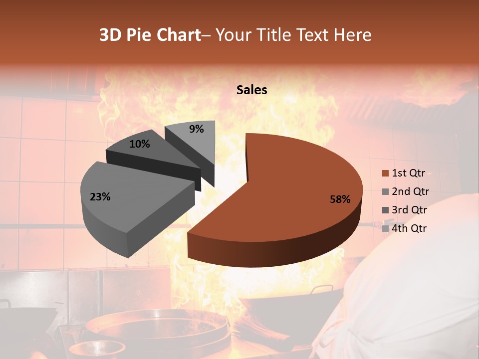 Gourmet Hard Culinary PowerPoint Template