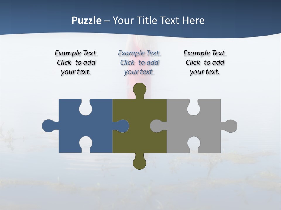 Red Dress Pleasure Sunlight PowerPoint Template