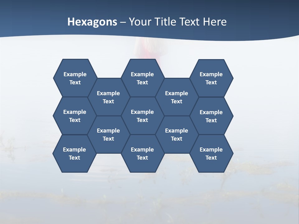 Red Dress Pleasure Sunlight PowerPoint Template